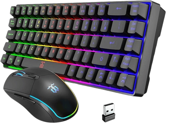 Wireless Gaming Keyboard and Mouse